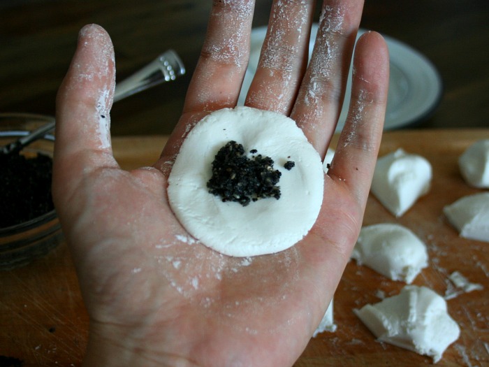 Steamed Sesame Dumplings