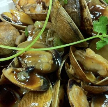 Clams in Black Bean Sauce